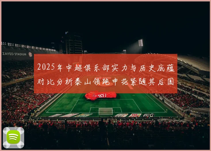 2025年中超俱乐部实力与历史底蕴对比分析泰山领跑申花紧随其后国安位居第三